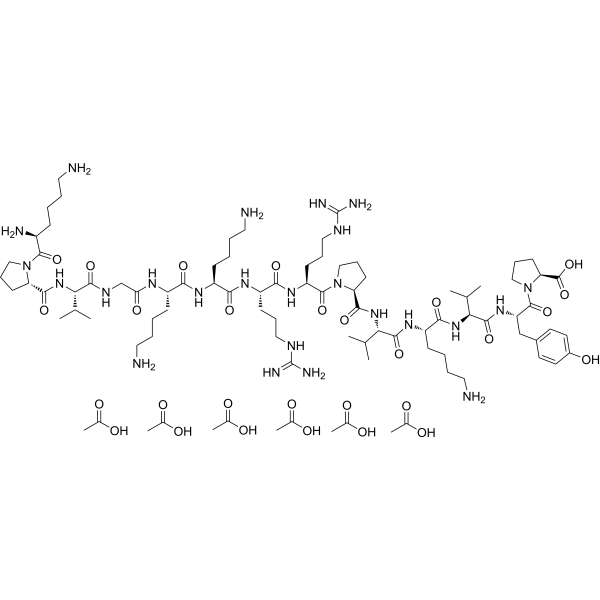 ACTH (11-24) (hexaacetate) 79190-56-0